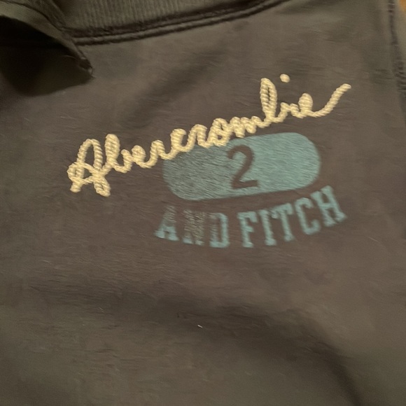 Abercrombie & Fitch Fleece Capri Sweatpants NWT size small Navy - Picture 8 of 11